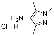 4-氨基-1,3,5-三甲基吡唑盐酸盐结构式