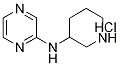 Structure of Piperidin-3-yl-pyrazin-2-yl-aMine hydrochloride, 98+% C9H15ClN4, MW: 214.69