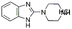 Structure of 2-Piperazin-1-yl-1H-benzoiMidazole hydrochloride, 98+% C11H15ClN4, MW: 238.72
