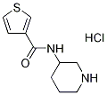 Structure of N-(PIPERIDIN-4-YL)THIOPHENE-3-CARBOXAMIDE HYDROCHLORIDE