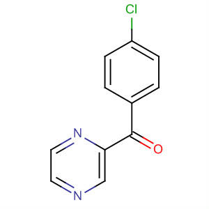Methanone, (4-chlorophenyl)pyrazinyl-结构式