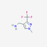 Structure of 1-Methyl-3-(trifluoromethyl)-1H-pyrazole-4-methanamine