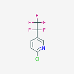 Structure of 2-chloro-5-(pentafluoroethyl)pyridine