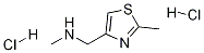 Structure of N-Methyl(2-Methylthiazol-4-yl)MethanaMine dihydrochloride