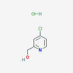 (4-chloropyridin-2-yl)methanol;hydrochloride结构式