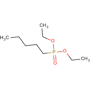 Structure of Pentylphosphonic acid diethyl ester