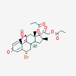 Structure of 6-Bromo-betamethasone-17,21-dipropiote