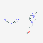 Structure of 1-(2-Hydroxyethyl)-3-methylimidazolium dicyanamide