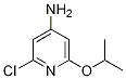 2-氯-6-异丙氧基吡啶-4-胺结构式