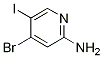 Structure of 4-broMo-5-iodopyridin-2-aMine