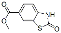 Structure of 6-Benzothiazolecarboxylicacid, 2,3-dihydro-2-oxo-, methyl ester