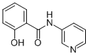 Structure of 2-hydroxy-N-(3-pyridinyl)benzamide