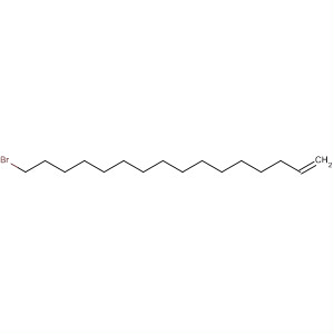 Structure of 1-Hexadecene, 16-bromo-