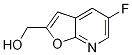 Structure of (5-Fluorofuro[2,3-b]pyridin-2-yl)methanol