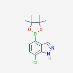 Structure of 1H-Indazol-5-ol, 4-(1-methylethoxy)-