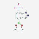 1H-Indazol-5-ol, 4-(methylthio)-结构式