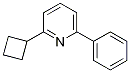 2-cyclobutyl-6-phenylpyridine结构式