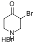 Structure of 3-BROMO-4-PIPERIDINONE HYDROBROMIDE