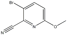 Structure of 3-Bromo-2-yyano-6-methoxypyridine