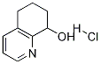 Structure of 8-Hydroxy-5,6,7,8-tetrahydroquinoline Hydrochloride