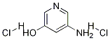 5-氨基-3-羟基吡啶双盐酸盐结构式