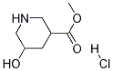 Structure of Methyl 5-Hydroxypiperidine-3-carboxylate Hydrochloride