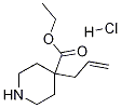 Structure of Ethyl 4-Allyl-4-piperidinecarboxylate Hydrochloride