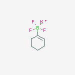 Potassium cyclohex-1-en-1-yltrifluoroborate结构式