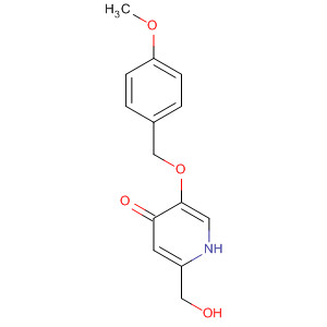 Structure of 4(1H)-Pyridinone, 2-(hydroxymethyl)-5-[(4-methoxyphenyl)methoxy]-