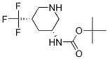 Structure of cis-3-(Boc-aMino)-5-(trifluorMethyl)piperidine