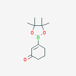 Structure of 3-(Tetramethyl-1,3,2-dioxaborolan-2-yl)-cyclohex-2-enone