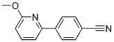 Structure of 4-(6-methoxypyridin-2-yl)benzonitrile