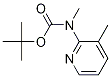 Structure of tert-Butyl methyl(3-methylpyridin-2-yl)carbamate