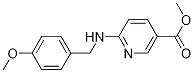 Structure of Methyl 2-(4-methoxybenzylamino)pyridine-5-carboxylate