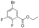 Structure of Ethyl 5-bromo-2,3-difluorobenzoate