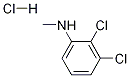 Structure of N-Methyl 2,3-dichloroaniline, HCl