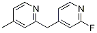 2-Fluoro-4-((4-methylpyridin-2-yl)methyl)pyridine结构式