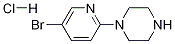 1-(5-Bromopyridin-2-yl)piperazine, HCl结构式