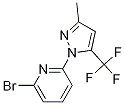 Structure of 1-(6-Bromopyridin-2-yl)-3-methyl-5-trifluoromethylpyrazole