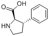 Structure of (2r,3s)-3-Phenylpyrrolidine-2-Carboxylic Acid