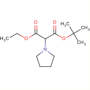 Structure of 2-Pyrrolidineacetic acid, 1-[(1,1-dimethylethoxy)carbonyl]-, ethyl ester