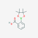 Structure of 2-CARBOXYPHENYLBORONIC ACID, PINACOL ESTER