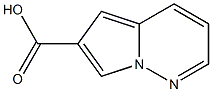 Structure of H-pyrrolo[1,2-b]pyridazine-6-carboxylic acid