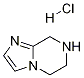 Structure of 5,6,7,8-Tetrahydroimidazo[1,2-a]pyrazine Hydrochloride