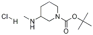 Structure of 1-BOC-3-METHYLAMINOPIPERIDINE-HCl