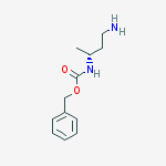 Structure of (R)-3-CBZ-AMINO-BUTYLAMINE