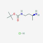 Structure of (S)-1-BOC-AMINO-BUTYL-3-AMINE HYDROCHLORIDE