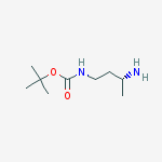 Structure of (R)-1-BOC-AMINO-BUTYL-3-AMINE