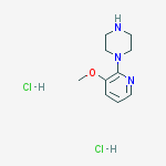 Structure of 1-(3-Methoxy-pyridin-2-yl)piperazine dihydrochloride