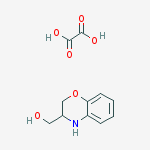 Structure of (3,4-Dihydro-2H-benzo[1,4]oxazin-3-yl)-methanol oxalate